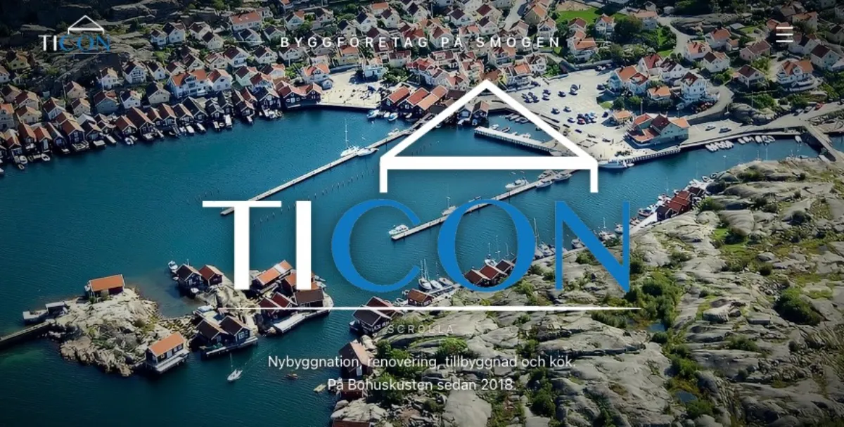 TICON Hunnebo AB – screenshot