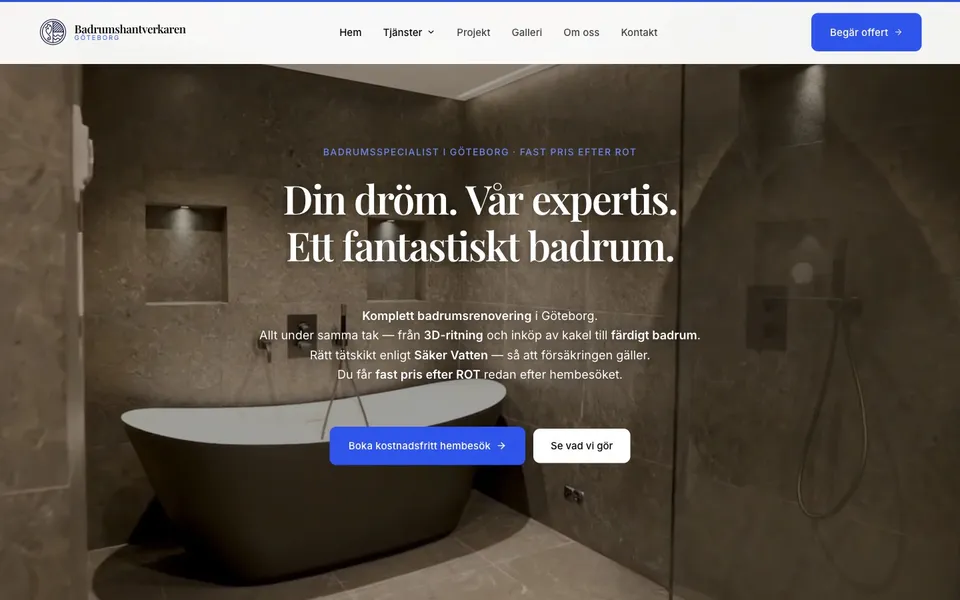 Badrumshantverkaren – screenshot