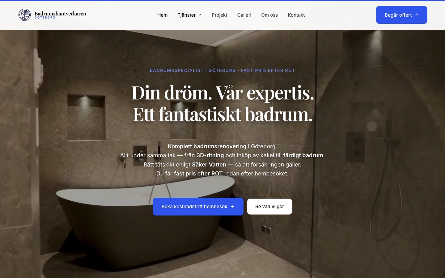 Badrumshantverkaren – screenshot